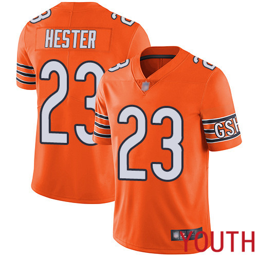 Chicago Bears Limited Orange Youth Devin Hester Alternate Jersey NFL Football #23 Vapor Untouchable